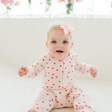 Zippy Bamboo Baby Pajama in Sweetheart