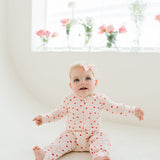 Zippy Bamboo Baby Pajama in Sweetheart