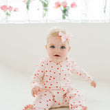 Zippy Bamboo Baby Pajama in Sweetheart