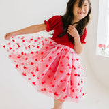 Rose Dress in Valentine