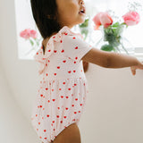 Harlow Romper in Sweetheart