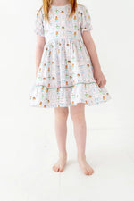 Load image into Gallery viewer, Aura Poplin Dress in Let Them Eat Cake
