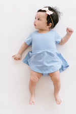 Load image into Gallery viewer, Skirted Leotard in Baby Blue
