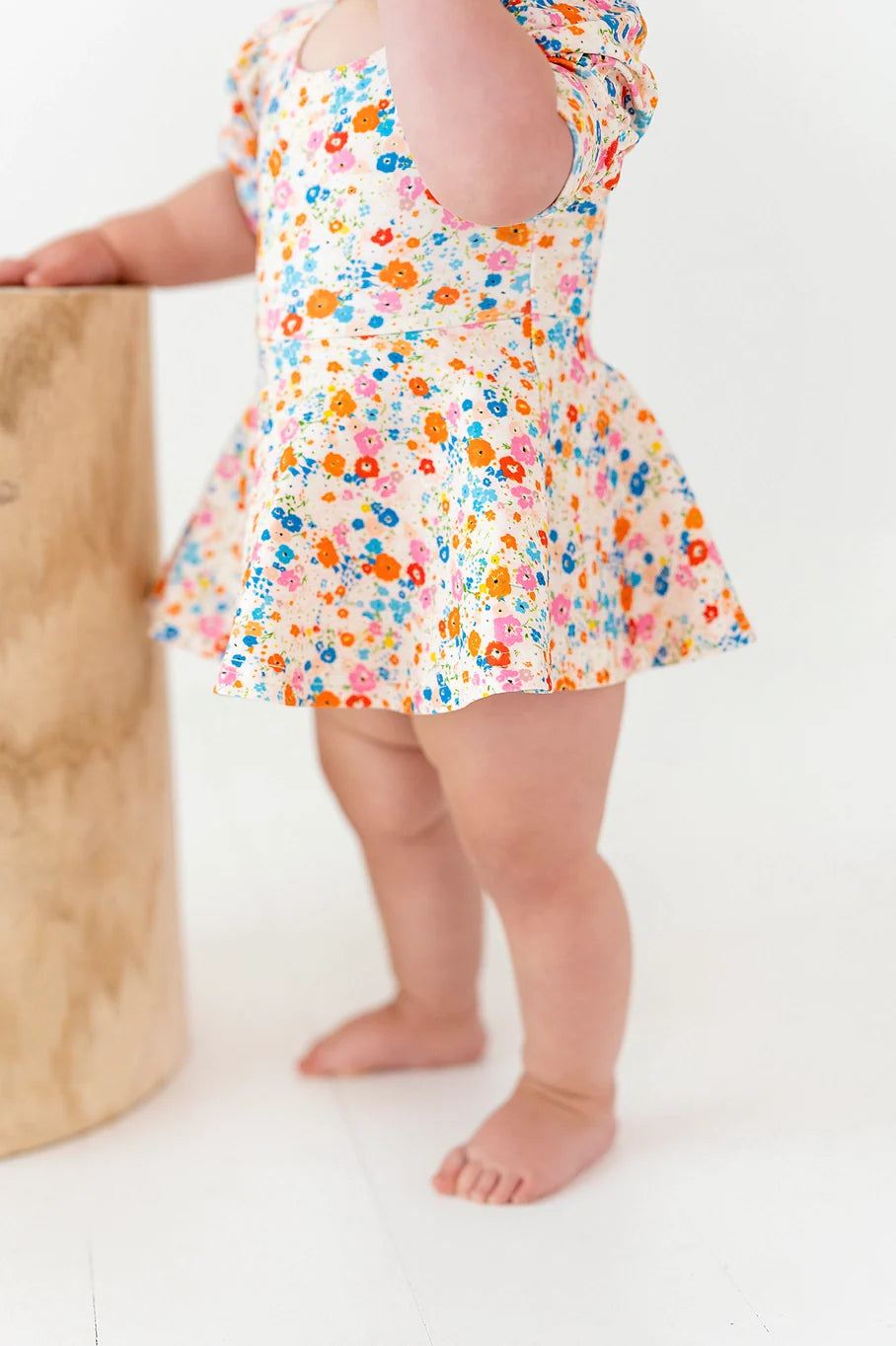 Puff Skirted Leo in Summer Blooms