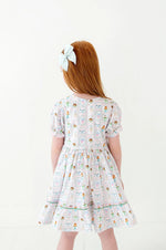 Load image into Gallery viewer, Aura Poplin Dress in Let Them Eat Cake
